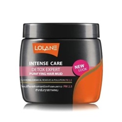 Минеральная детокс-маска Lolane для волос Intense Care Detox Expert Mineral Treatment 250мл