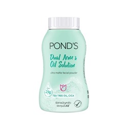 POND'S Dual Acne & Oil Solution Powder 50 g., Ультраматирующая пудра для жирной и проблемной кожи 50 гр.