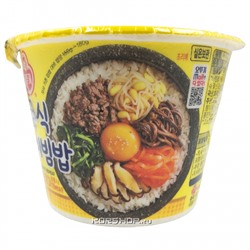Готовый рис с острым соусом, овощами и мясом бибимбап Оттоги/Ottogi, Корея, 269 г Акция