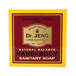 Антибактериальное травяное мыло для рук и тела "Формула доктора Дженга" MADAME HENG DR. JENG NATURAL BALANCE HAND_BODY SANITARY SOAP 150 G