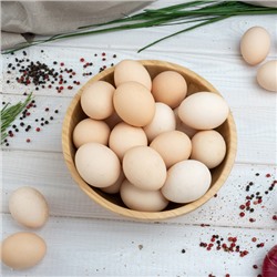 Яйца куриные розовые от кур свободного выгула Честная ферма, 10 шт