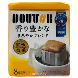 Молотый кофе средней обжарки Майлд Бленд Doutor (дрип-пакеты), Япония, 56 г Акция