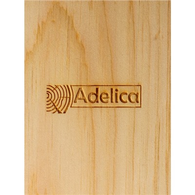 Доска- менажница для подачи на 5 шотов Adelica, 30×13×1,8 см, берёза
