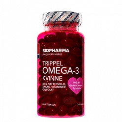 Omega-3 "Kvinne" Biopharma, 120 шт