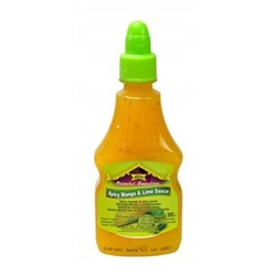 Соус "Острый манго и лайм" 300 мл. Lobo Spicy Mango &Lime Sauce 300 ml.
