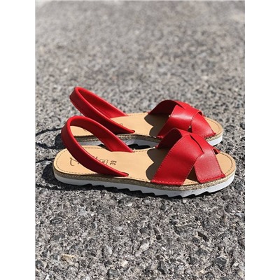 Zapatos Cruz-Yute rojo