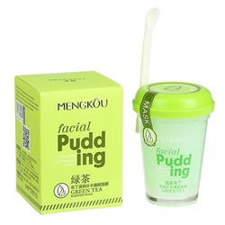 Маска для лица Facial Pudding «Зелёный чай», очищающая, противовоспалительная, 100 г