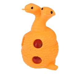 Мялка с гидрогелем «Змеи», цвета МИКС
