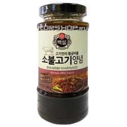Корейский соус-маринад для говядины Пулькоги Beksul, Корея, 290 г Акция