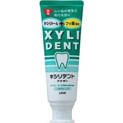 Зубная паста "XYLIDENT" с фтором и ксилитолом, укрепляет зубную эмаль туба 120 г