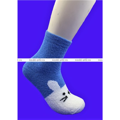 Подарочные носки женские "Символ года" травка махровые