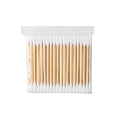 Бамбуковые ватные палочки, 100 штук (упаковка - пакет) (2467)