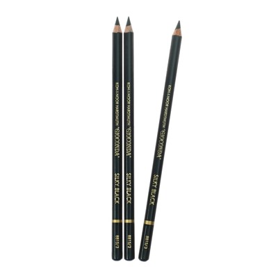 Набор 3 штуки карандаш цветной Koh-I-Noor GIOCONDA 8815 hard, черный (3502242)