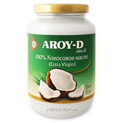 Кокосовое масло Aroy-D, Индонезия, 450 мл Акция