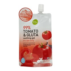 Успокаивающая гель-сыворотка для лица и тела «Томат и Глутатион» 99% Tomato & Gluta Soothing Gel 50g
