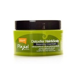 Расслабляющая детокс-маска для волос и кожи головы Pixxel Lolane 225 мл / Lolane Pixxel Detoxifier hair & Scalp Balancing CreamBath 225 ml