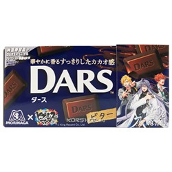 Черный шоколад Dars Morinaga (лимитированный выпуск), Япония, 42 г
