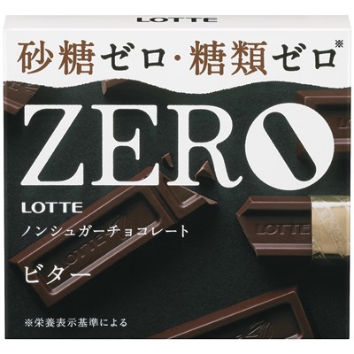 Lotte ZERO Горький шоколад без сахара, 5 порций * 50 гр.