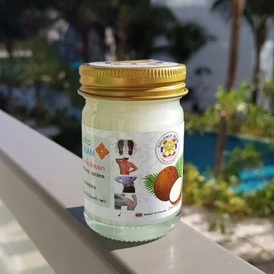 Тайский бальзам для массажа с кокосовым маслом. Coconut Balm 50 gr.