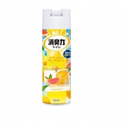 Освежитель воздуха для туалета "SHOSHU RIKI" (аэрозоль для туалета с антибактериальным эффектом «Сочный грейпфрут») 365 мл / 24