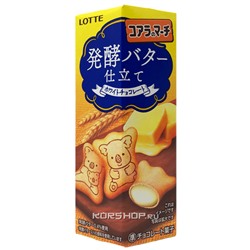 Печенье Koala's March со вкусом сливочного масла, Япония, 48 г