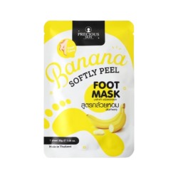 Питательный банановый пилинг для ног Precious Skin Thailand Banana Softly Peel Foot Mask 30g_