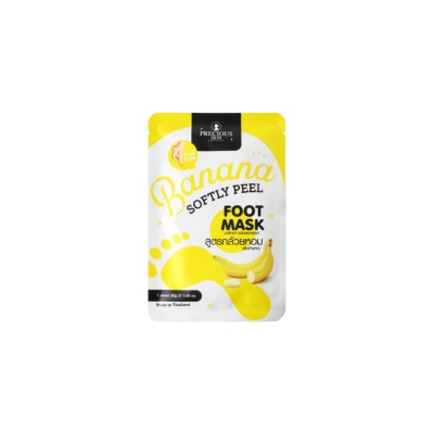 Питательный банановый пилинг для ног Precious Skin Thailand Banana Softly Peel Foot Mask 30g_