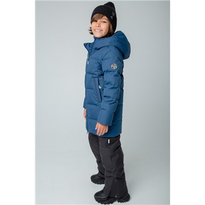 Crockid, Зимнее пальто для мальчика с натуральным утеплителем Crockid