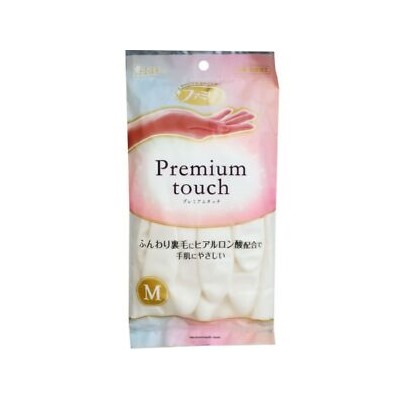 Перчатки ST Family для хозработ Premium touch с гиалуроновой кислотой размер M  белые 1 пара  0