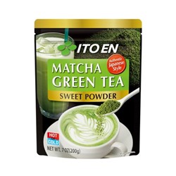 MATCHA GREEN TEA SWEET POWDER 200g (Порошковый зеленый чай Матча)
