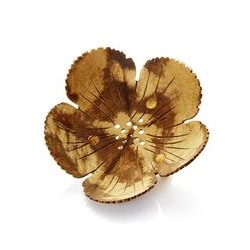 Мыльница из скорлупы кокосового ореха "Цветок с пятью лепестками" / Coconut Soap tray 5-petals flower