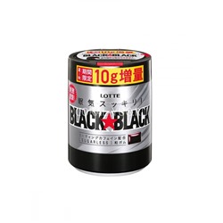 Жевательная резинка Black Black Gum Bottle Бодрящая свежесть банка 140 гр