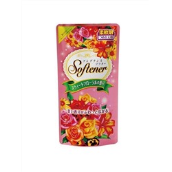Кондиционер для белья "Softener floral" с нежным цветочным ароматом и антибактериальным эффектом (мягкая упаковка) 500 мл / 20