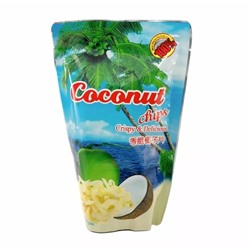 Кокосовые чипсы Premium Coconut Chips Coco Well 40 гр.