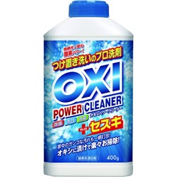 Отбеливатель для цветных вещей "Oxi Power Cleaner" (кислородного типа) 400 г (флакон)