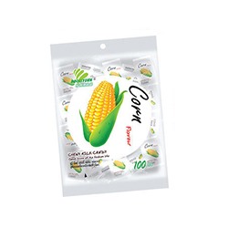 Жевательные тайские молочные конфетки с начинкой из кукурузы 67 гр / Haoliyuan corn milk chewing candy 67 g