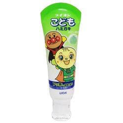 Укрепляющая детская зубная паста со вкусом дыни Lion, Япония, 40 г