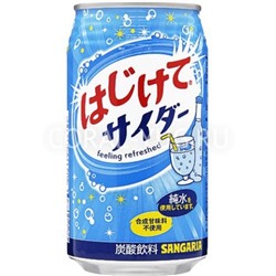Sangaria Hajikete Cider Напиток безалкогольный газированный Сидр 350 мл (банка металлическая)