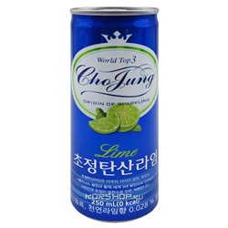 Газированный напиток Лайм Chojung Ilhwa, Корея, 250 мл