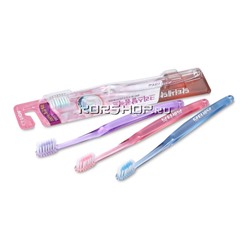 Зубная щётка для слабых дёсен Crystal Compact (средняя жесткость) 1 шт., Корея Акция