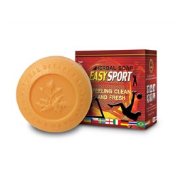 Травяное спортивное мыло от Madame Heng, Easy sport soap herbal active, 150 гр