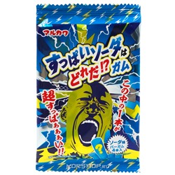 Суперкислая жевательная резинка со вкусом прохладной соды Marukawa, Япония, 10 г