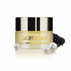 Крем вокруг глаз с икрой, гиалуроновой кислотой и апельсиновым маслом Bergamo Real White Caviar Eye Balm 15g