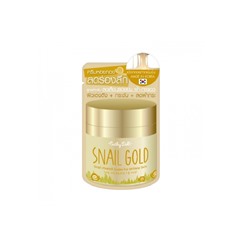 Антивозрастной крем для лица с золотом и улиточным фильтратом Snail Firming Cream 7 g Cathy Doll Snail Gold For Wrinkle Skin