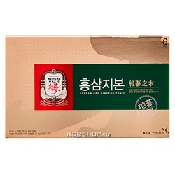 Напиток Хон Сам Ди Бон из корня красного корейского женьшеня Korean Red Ginseng Tonic, Корея, 200 мл