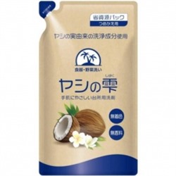 Жидкость "Kaneyo" для мытья посуды (с кокосовым маслом) 470 мл, мягкая упаковка / 24