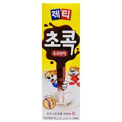 Гранулы со вкусом шоколада в трубочке "Джетти Чокок", Корея, 36 г Акция