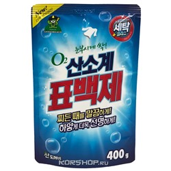 Порошковый кислородный отбеливатель Oxygen Bleach Sandokkaebi, Корея, 400 г