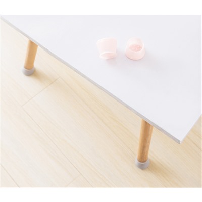 Силиконовый чехол для ножек мебели белые, диаметр 3,5 см высота 4 см белый (комплект 4 шт)  (2666)