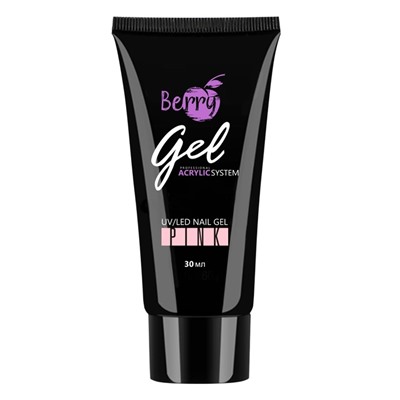 Гель акриловый Berry Gel №004, цвет розовый, 30 мл